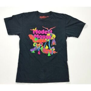 Modest Mouse 2018 Tour Graphic T-Shirt Black Men's Small